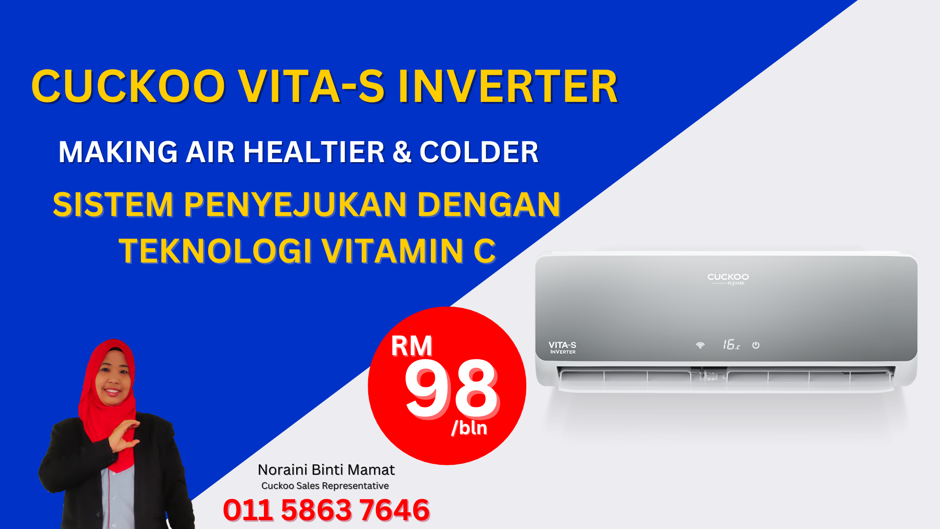 Cuckoo VITA-S AIRCOND