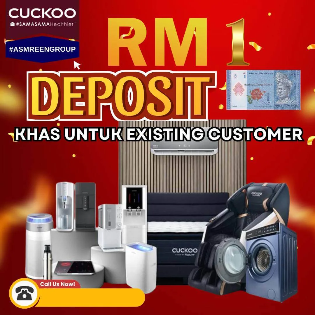 Promosi Cuckoo RM1